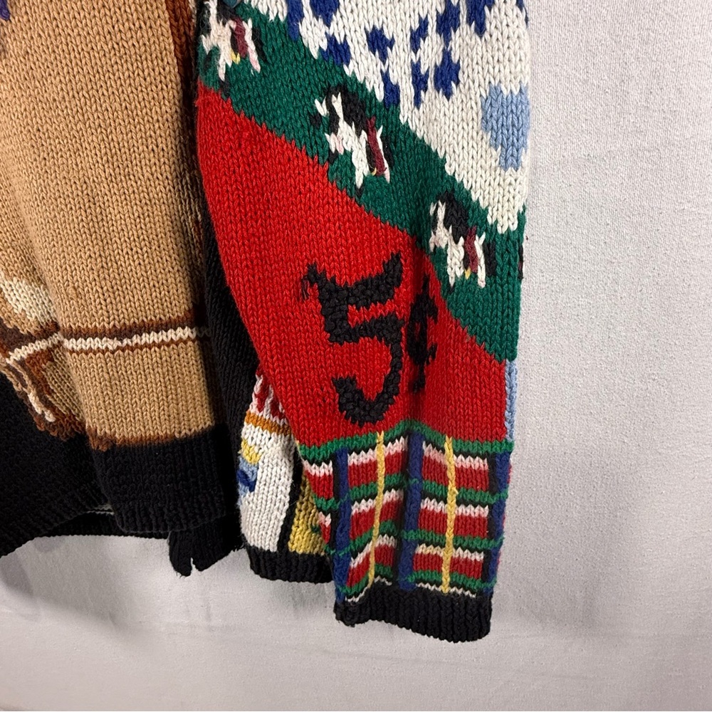 VTG 1990 The Eagle’s Eye General Store Groceries Cola Women’s Cardigan Size L - Picture 6 of 12
